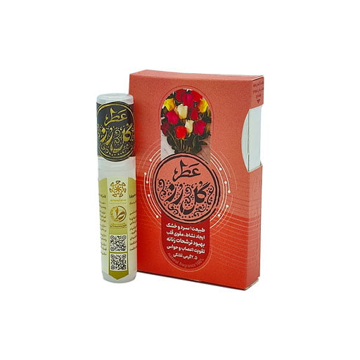 عطر جیبی طیبستان مدل گل رز 2.5 گرم