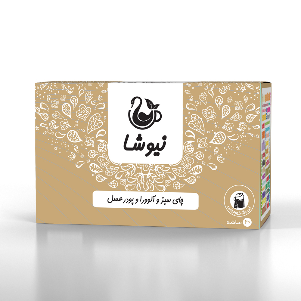 چای سبز و آلوورا نیوشا (20ساشه)