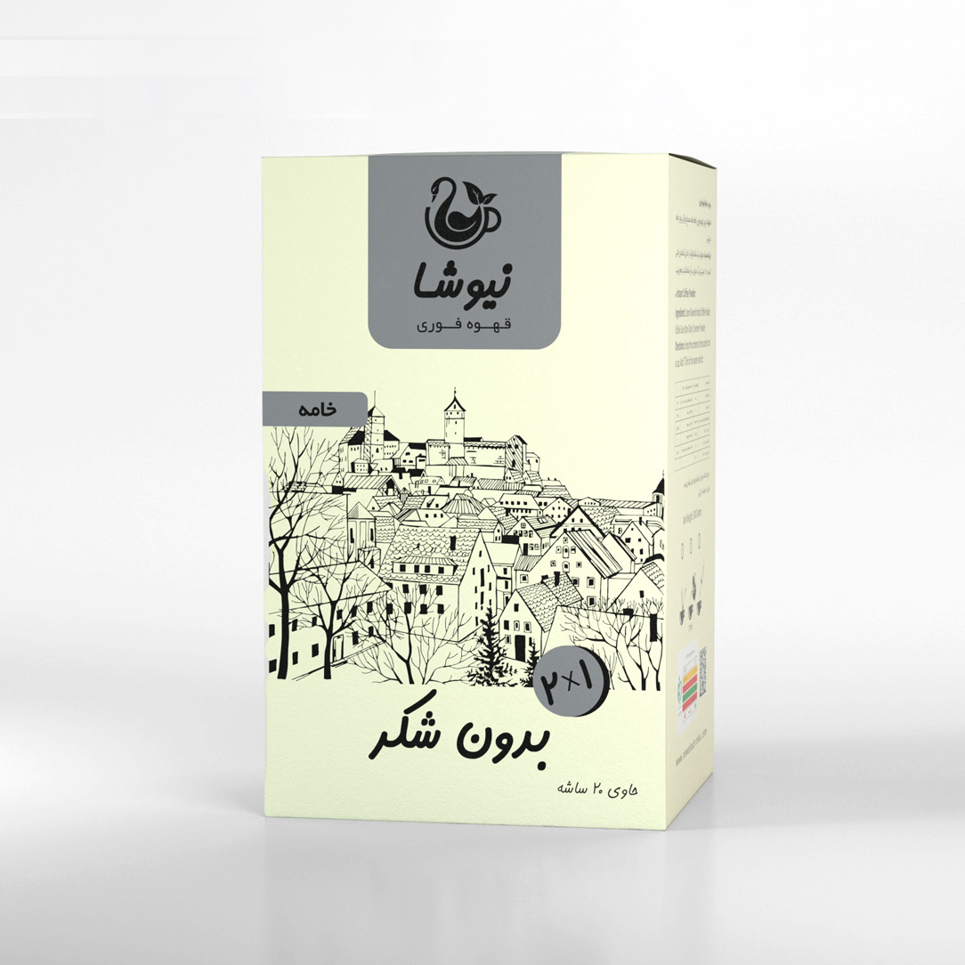 کافی میکس 2 در 1 خامه نیوشا (20ساشه)