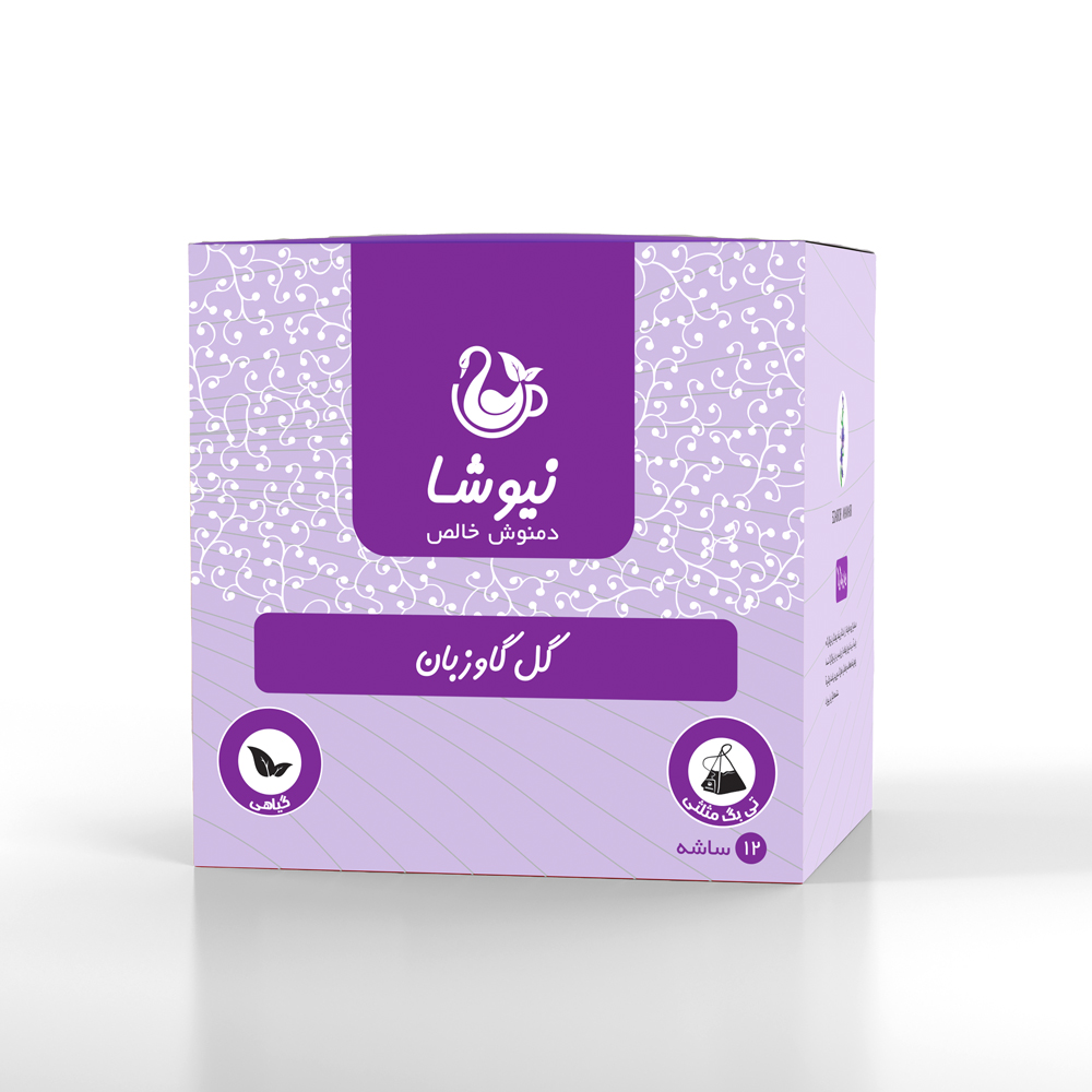 دمنوش گل گاوزبان نیوشا (12ساشه)