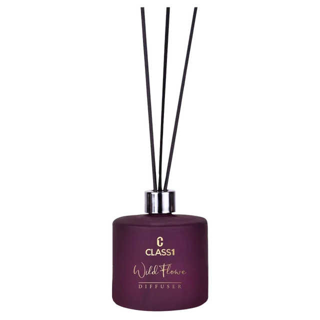 خوشبوکننده هوا با نی کلاس یک مدل Lavender Wild Flowers حجم 100 میلی لیتر