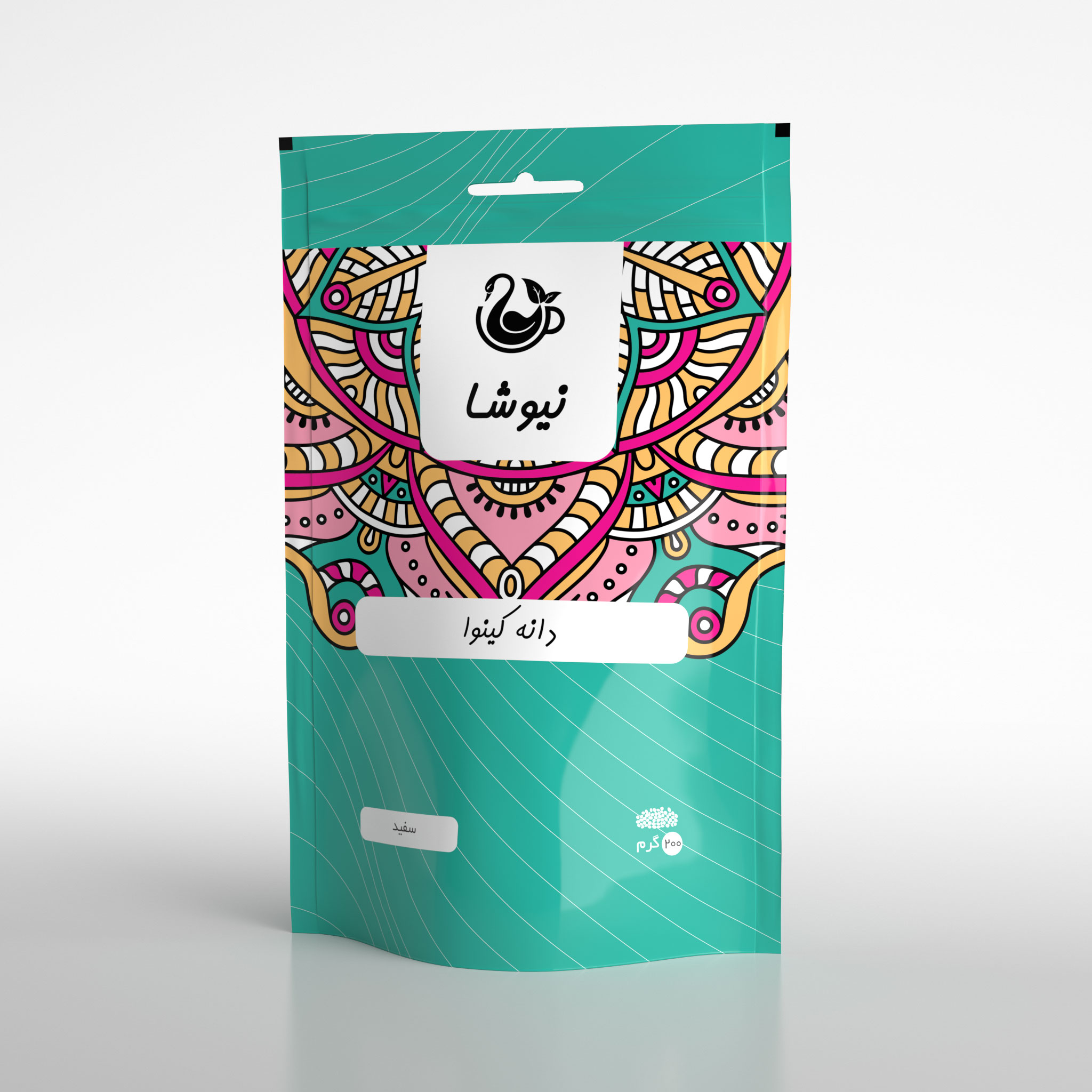 دانه کینوا سفید200 گرمی نیوشا