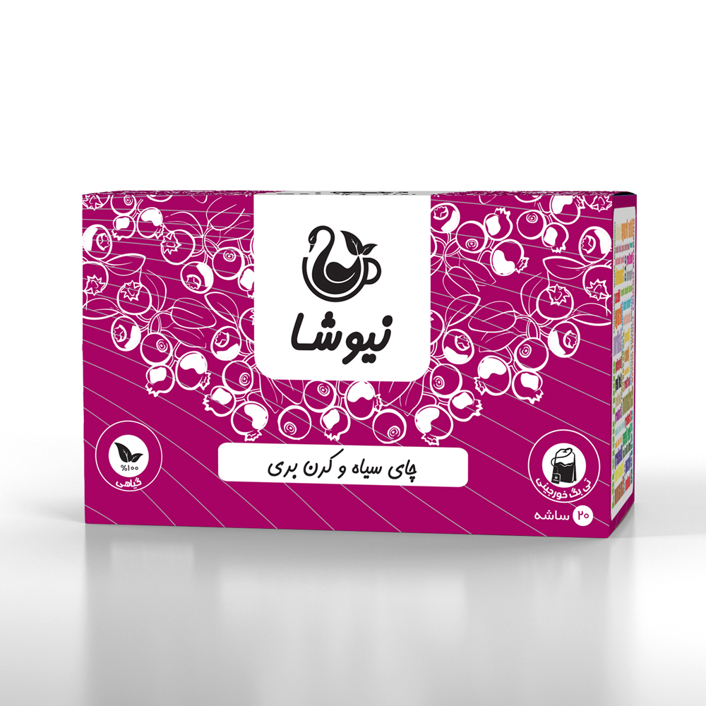 چای سیاه و کرن بری نیوشا (20ساشه)