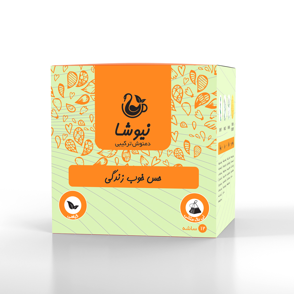 دمنوش حس خوب زندگی (آویشن، زیره، زنیان) نیوشا(12ساشه)