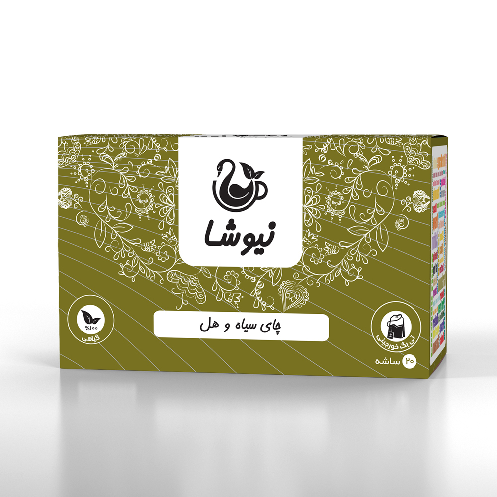 چای سیاه و هل نیوشا (20 ساشه)