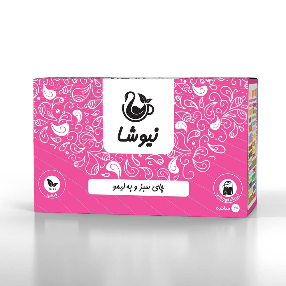 چای سبز و به لیمو نیوشا (20 ساشه)