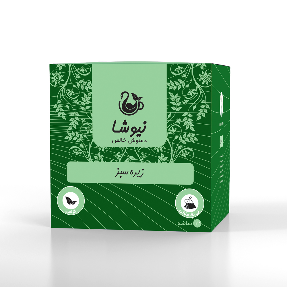 دمنوش زیره سبز نیوشا (10ساشه)