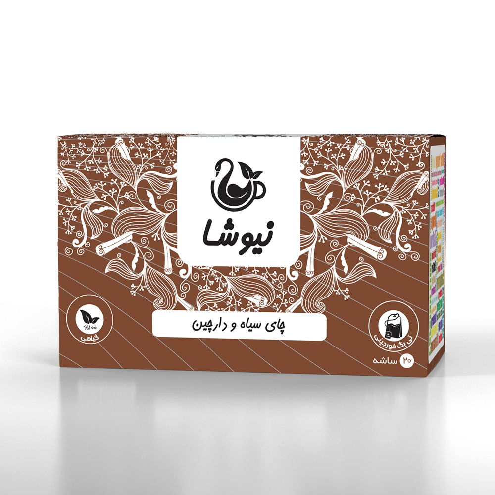 چای سیاه و دارچین نیوشا ( 20 ساشه)