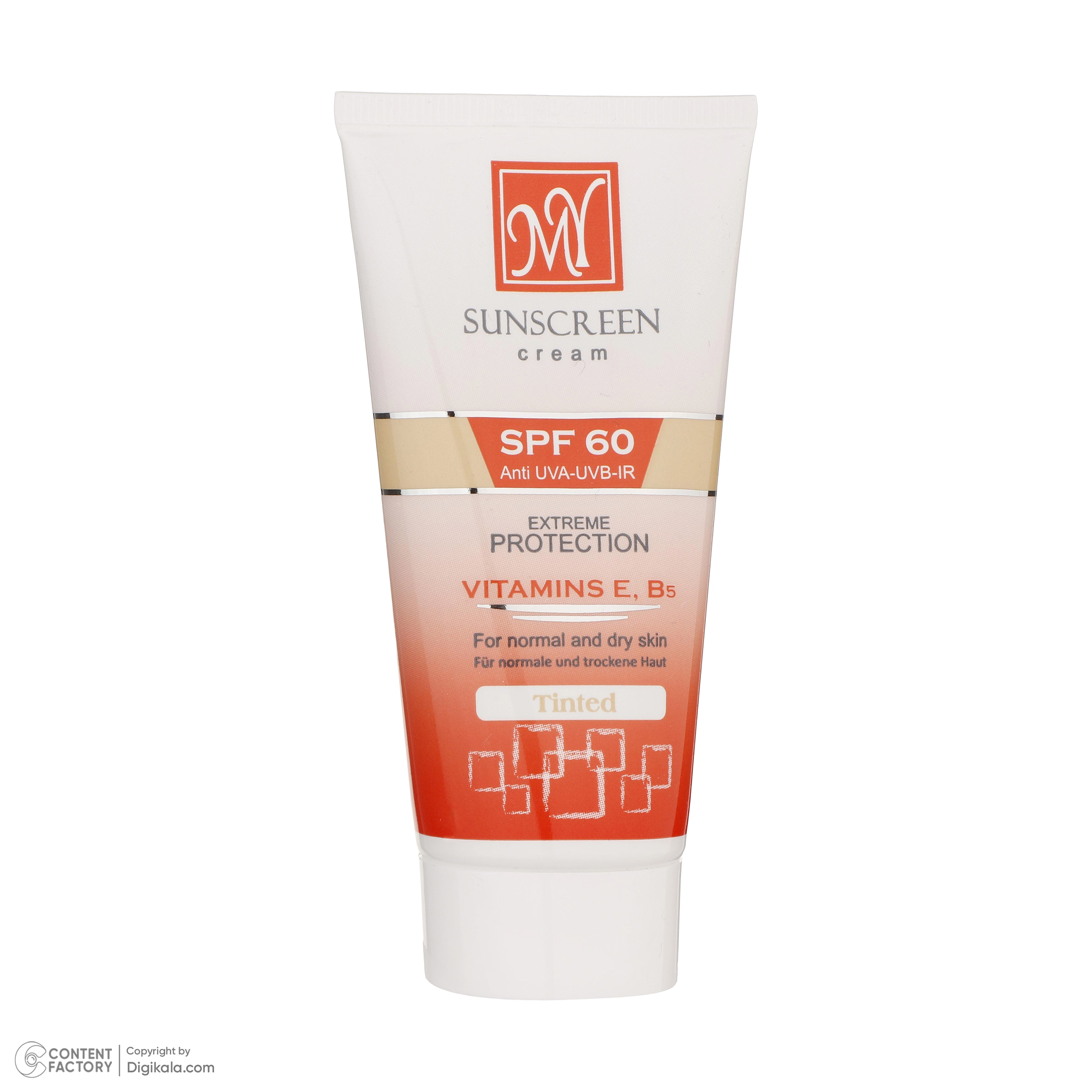 کرم ضد آفتاب رنگی مای مدل Extreme Protection محافظ UVA ،UVB، مناسب پوستهای معمولی و خشک حجم 50 میلیلیتر