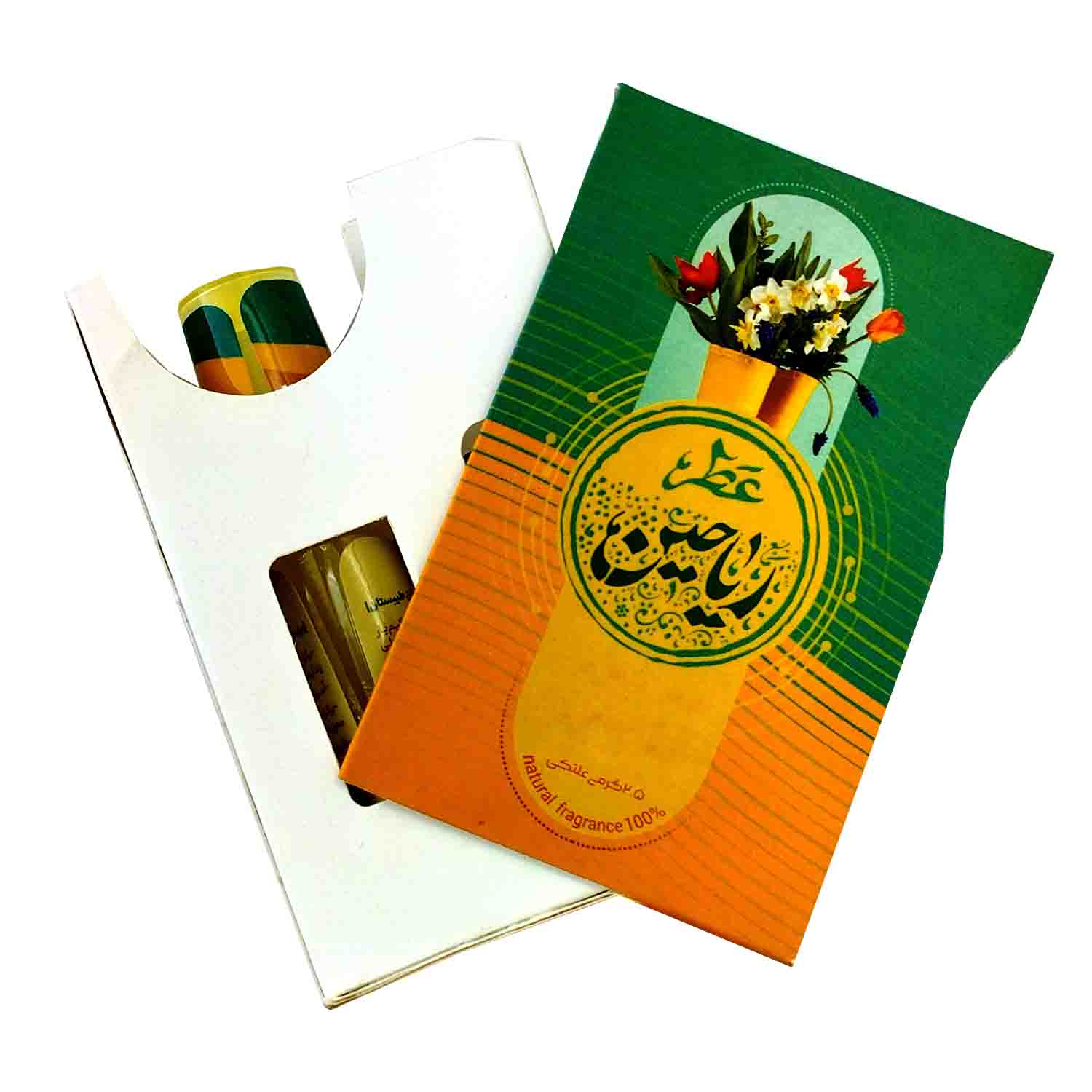عطر جیبی طیبستان مدل ریاحین حجم 2.5 میلی لیتر
