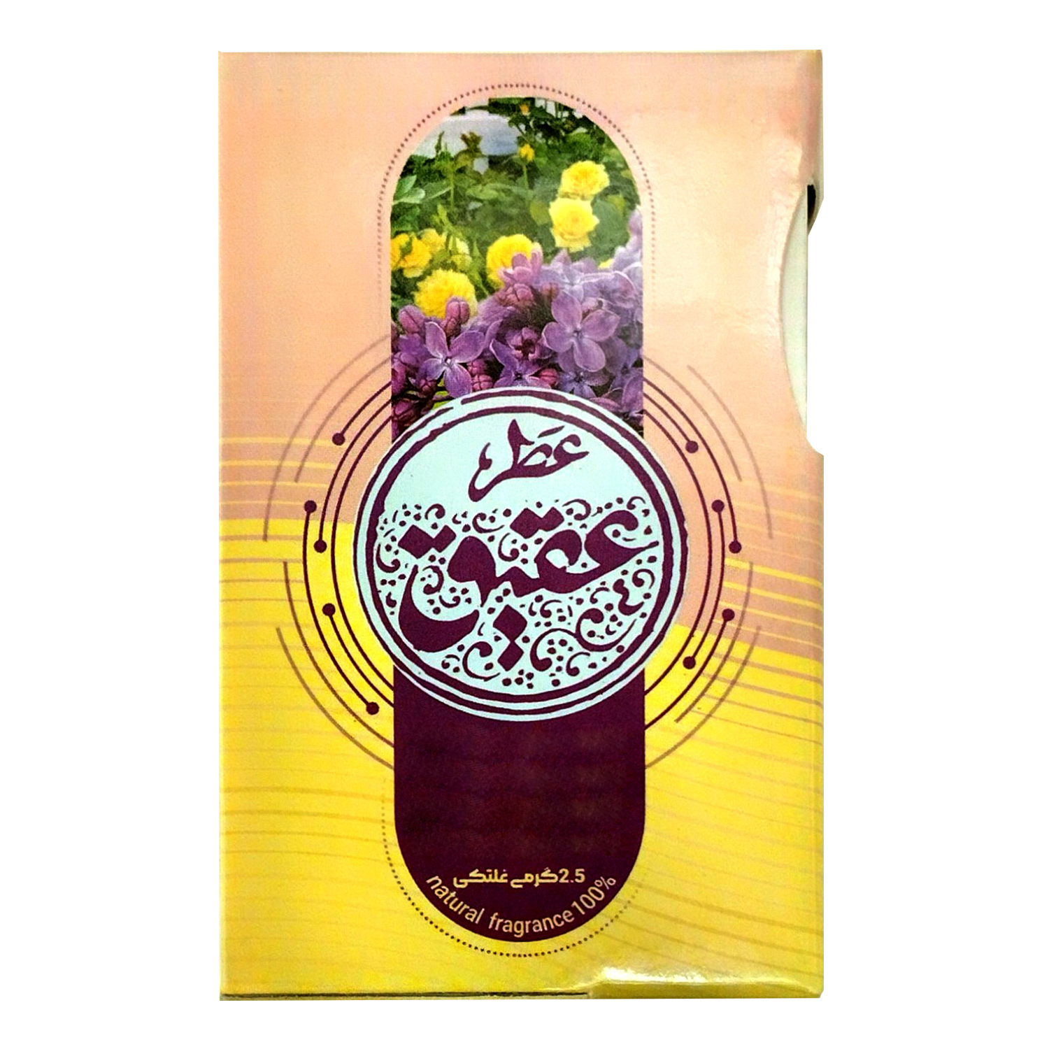 عطر جیبی طیبستان مدل عقیق حجم 2.5 میلی لیتر