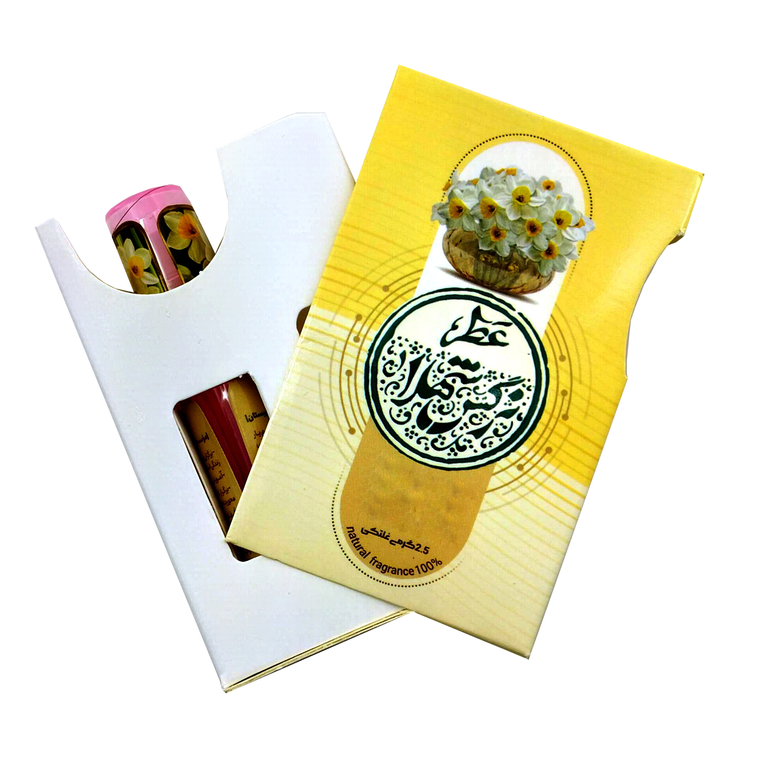 عطر جیبی طیبستان مدل نرگس شهلا حجم 2.5 میلی لیتر