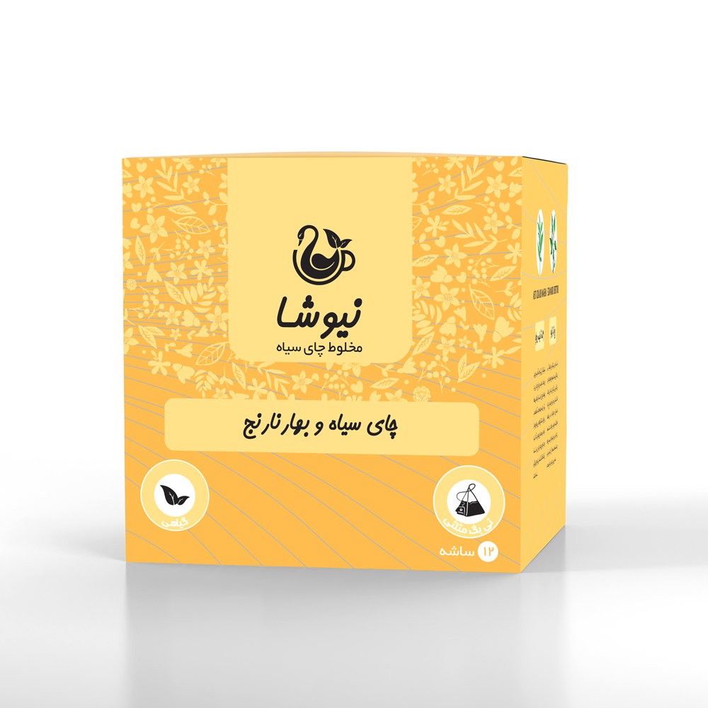 چای سیاه و بهارنارنج نیوشا (12ساشه)